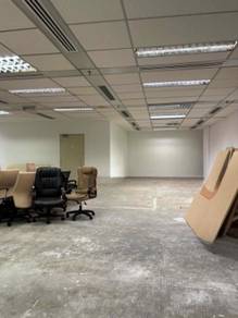 Bare Office Near MRT & Monorail Bukit Bintang With Aircond @ Wisma UOA