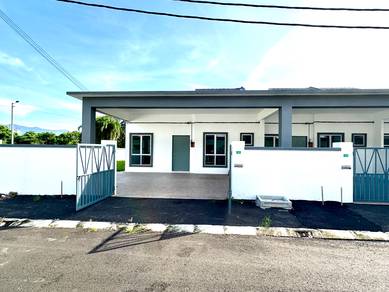 1 storey New Completed hse, Freehold, 4r2b, corner hse, ipoh bercham