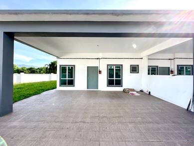 1 storey New Completed hse, Freehold, 4r2b, corner hse, ipoh bercham