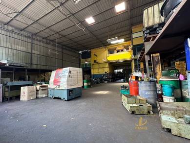 Klang Jaya 1.5 Storey Semi-D Factory  For Sell Facing Open With CF