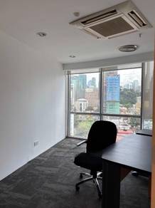 Fully Furnished Office for Rent in Maju Tower With Centralize Aircond