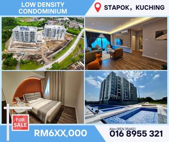 LOW Density Condominium completing soon Stapok, Kuching