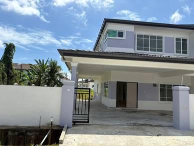 Double storey Terraced corner for sale @ Taman Meranti Baru, Samarahan