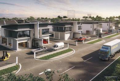 Prime Bay Semi Detached Light Industrial Factory @ Demak Laut