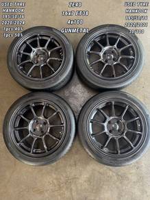 USED RIM ZE40 16inch&TYRE MYVI ALZA JAZZ VIOS CITY