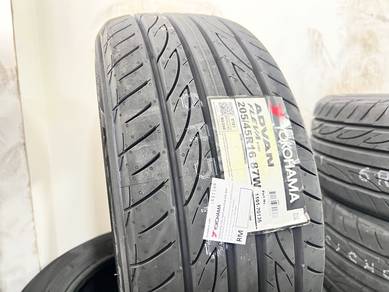 Tayar Baru 205 45 16 Yokohama Advan Fleva V701 25