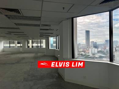 Office 2466sqft Georgetown Menara Boustead Gurney Bare unit City View