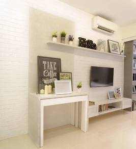 【3 Room Fully Furished】Bulan 1400/Sewa 2800,Below Market price