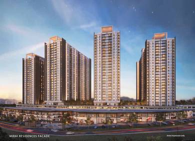MIRAI Residences 🤩3R2B1CP Fully/F RENO unit in Kajang