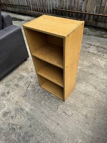 3 Tier Multipurpose Rack Book Case Shelves Sebargu