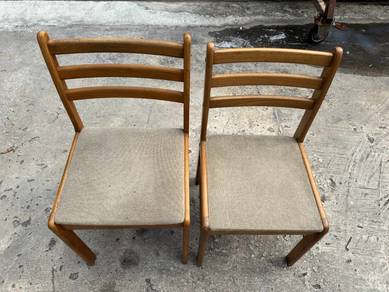 Solid Wood Dining Chair Kerusi Makan