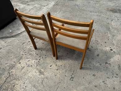 Solid Wood Dining Chair Kerusi Makan