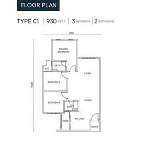 936sqft Tinta Residensi, Taman Nada Bidara, Seremban *Residence