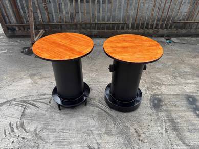 Steel Stand Table Display Console Hiasan
