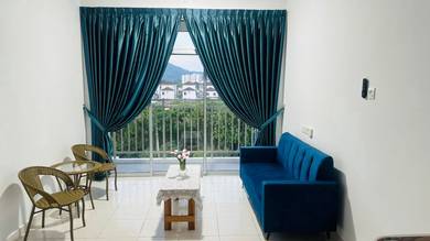 Pangsapuri alma ria fully Furnished corner unit alma