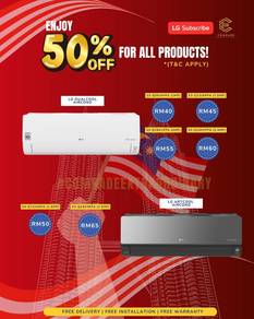 Aircond Inverter LG ANSURAN Baru Jasin