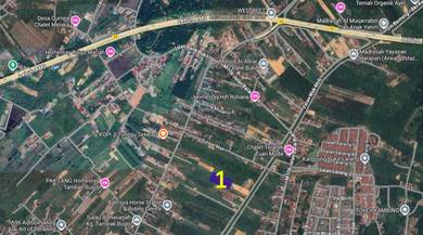 1 Acre Freehold Flat Agri Land for Retirement Homestay Agro Telok Mas