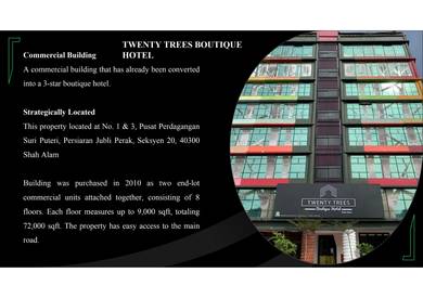 TWENTY TREES BOUTIQUE HOTEL, SHAH ALAM❗ 3 Star