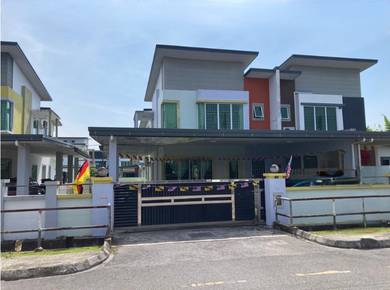 Double Storey Semi-Detached House at Taman UniVista, Kota Samarahan