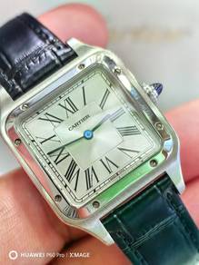 Pre-Owned Cartier Santos Dumont Steel WSSA0022