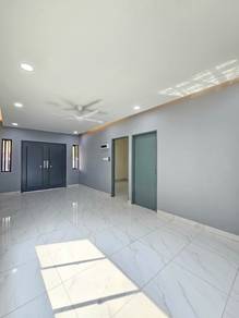 Renovated Taman Johor Jaya Dedap Single Storey Terrace End Lot
