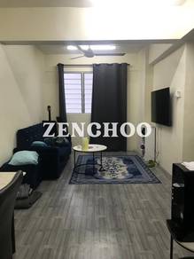 AraGreens Apartment In Relau Sungai Ara Renovated For Sale