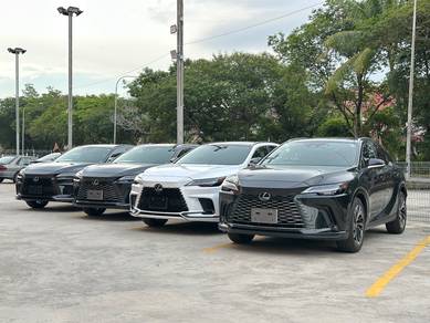 Lexus RX350 F SPORT & VERSION L 6A OFFER NOW