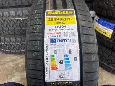 Tayar baru 205 40 17 Rotalla RU01 2025 new tyre
