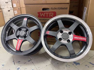 Rim baru 15 TE37 SL FLOW FORM axia bezza myvi saga