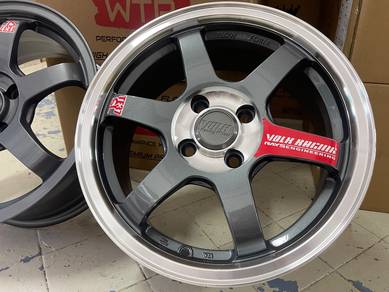 Rim baru 15 TE37 SL FLOW FORM axia bezza myvi saga