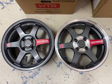 Rim baru 15 TE37 SL FLOW FORM axia bezza myvi saga