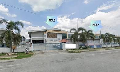 Earn Rm2.8mil! Bank Lelong Adjoining Semi D Factory @ Meru Barat Klang