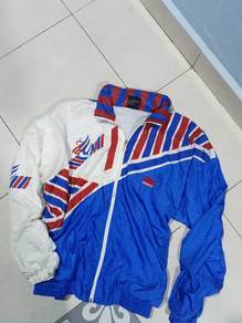 Vintage bju admiral windbreaker hoodie