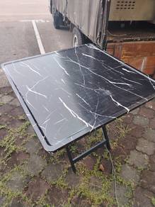 Square Black Folding Table TD980