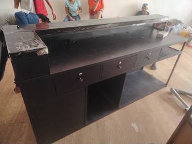 7FT Steel Frame Counter Table TD980