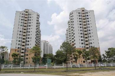 PARTIALLY RENOVATED & FURNISHED Vista Millenium Condo Puchong FOR SALE