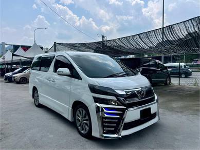 Toyota VELLFIRE 2.4 Z G-EDITION FACELIFT (A)