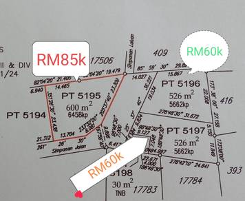 Lot Banglo Dekat SMK & SK To Uban, Pasir Mas