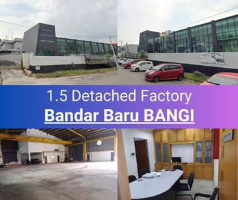Taman Industri Selaman, BANDAR BARU BANGI, 1.5 Detached Factory,300amp