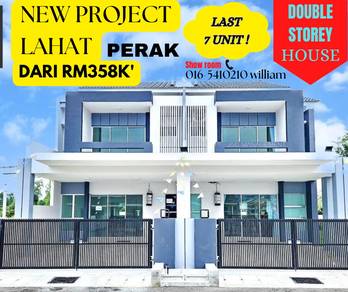 Perak@Lahat double storey house /1.5km to Aeon st 18 & Aeon Big falim