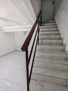Double storey medium cost corner lot for rent