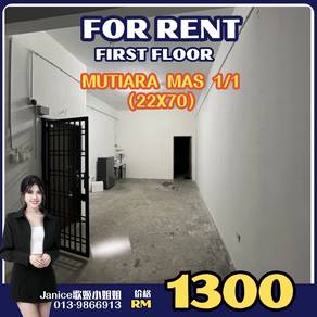 Mutiara Mas ·First Floor Shoplot
