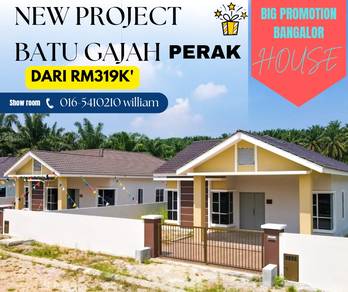 Perak@Batu gajah bangalor house / Big size 🫰/ Strategic location 👍
