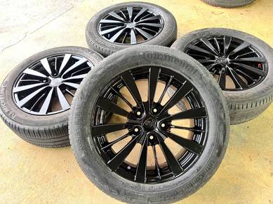Sport Rim 16 Exora Black Edition Siap Tayar Second
