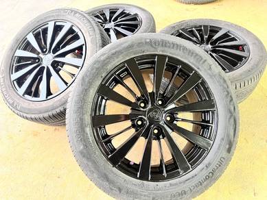 Sport Rim 16 Exora Black Edition Siap Tayar Second