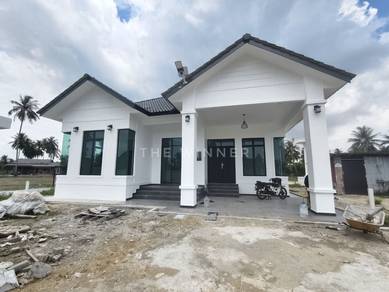 Tawang Bachok Banglo moden dekat sekolah & klinik di kg cherang laut