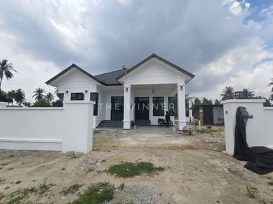Tawang Bachok Banglo moden dekat sekolah & klinik di kg cherang laut
