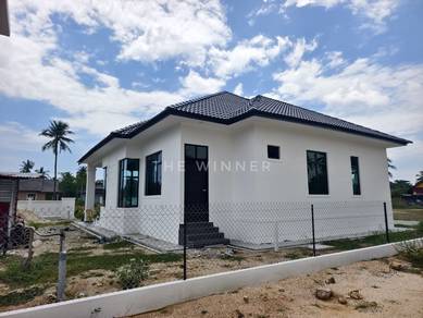 Tawang Bachok Banglo moden dekat sekolah & klinik di kg cherang laut