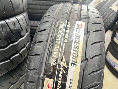 Tayar Baru 205 45 17 Bridgestonr Potenza Re004