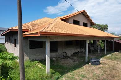 CL Land Kobusak Nosoob with Half Constructed Single Storey House